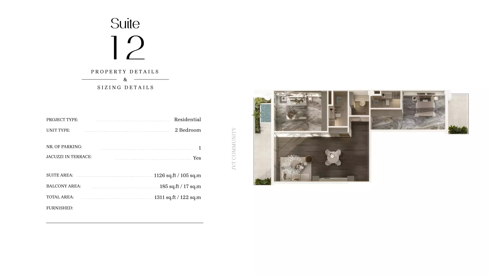 صورة مخطط ارضية الوحدة