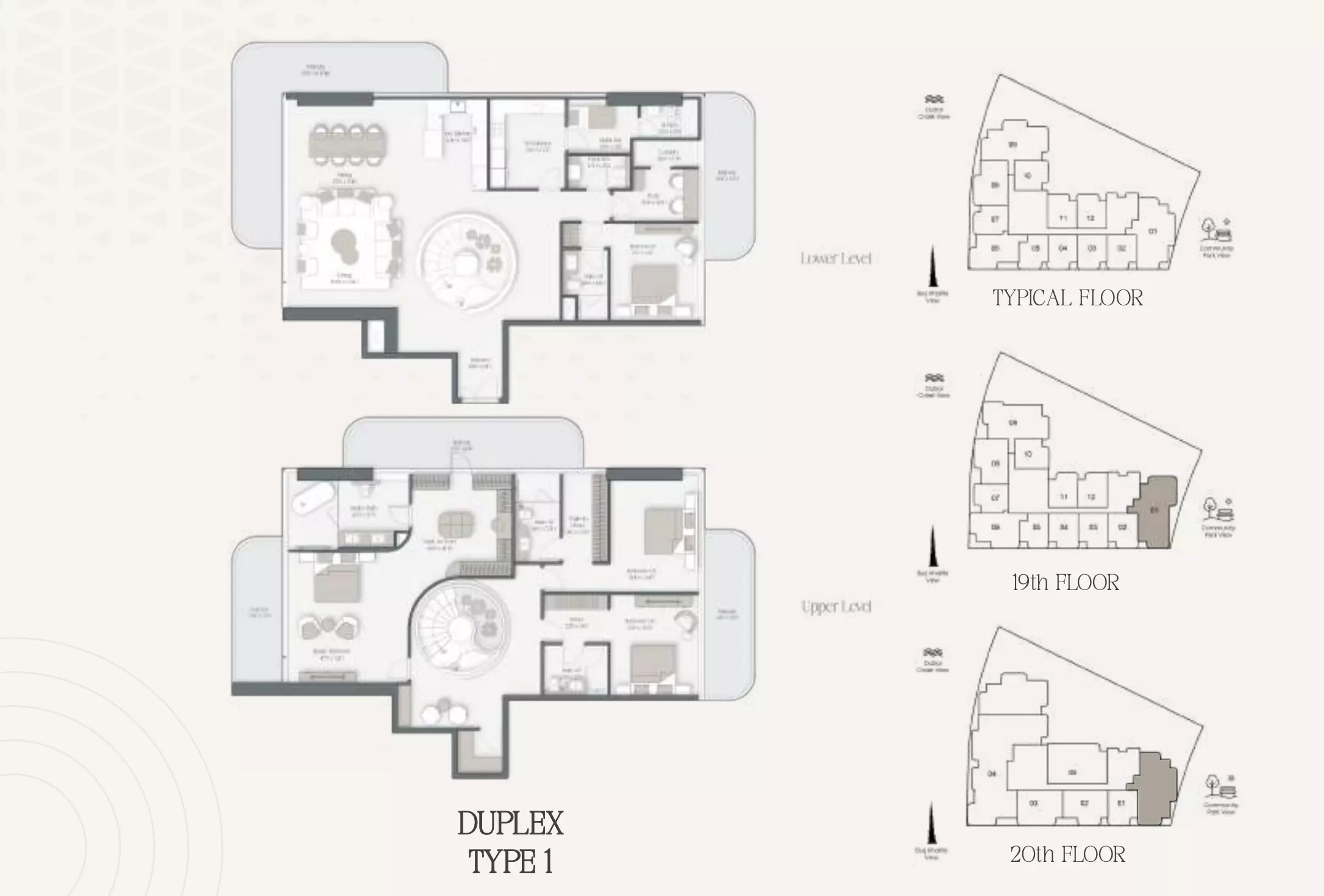 صورة مخطط ارضية الوحدة