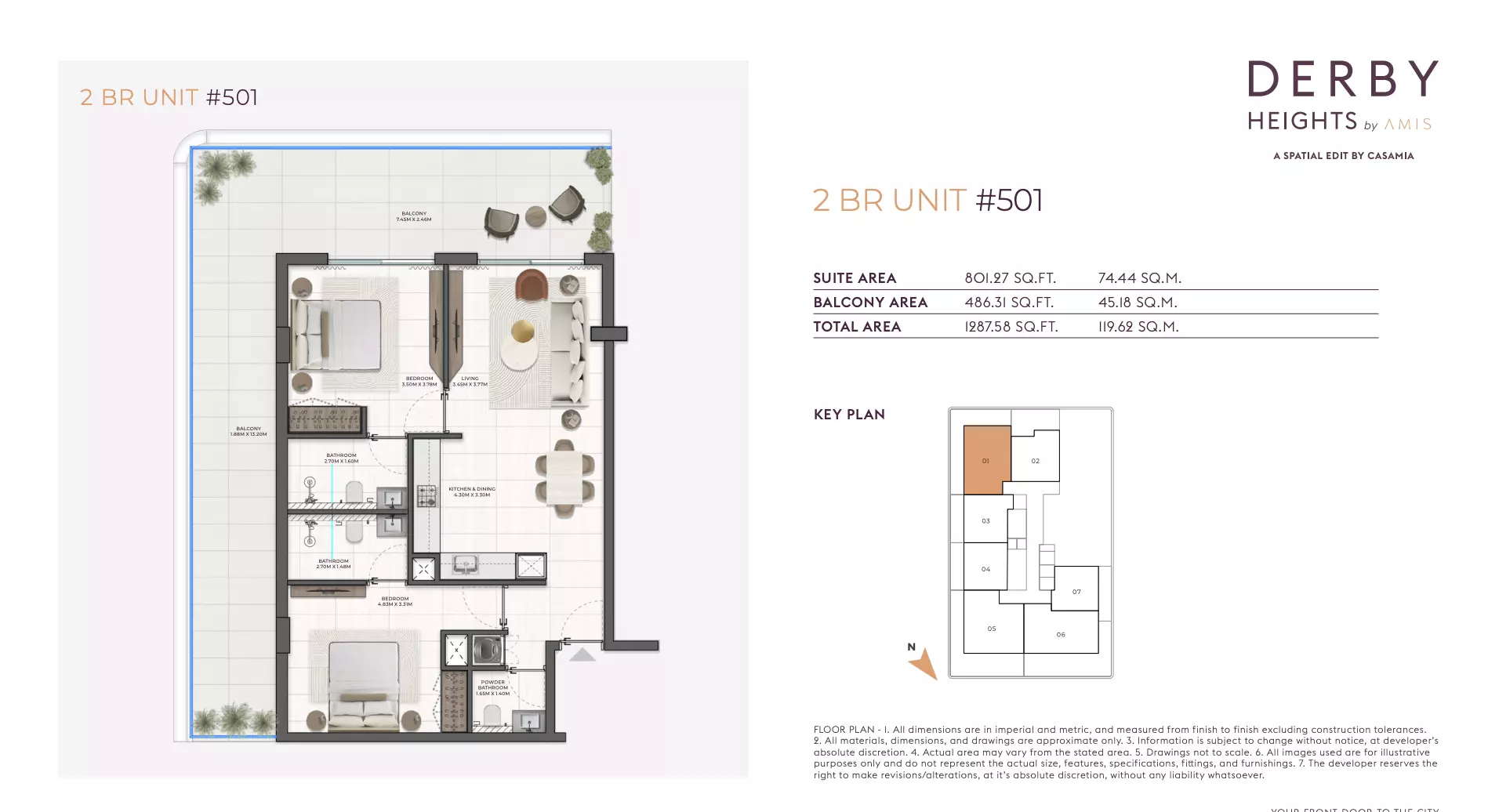 Unit floor plan image