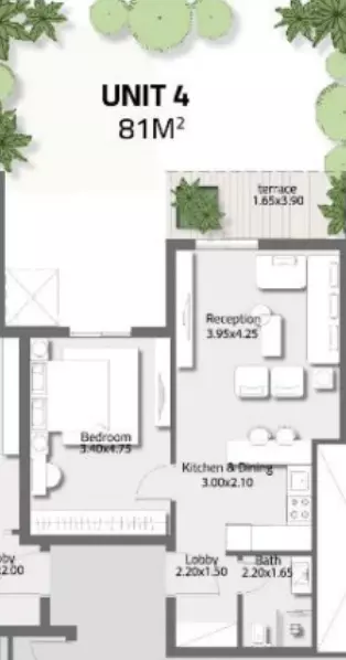 صورة مخطط ارضية الوحدة