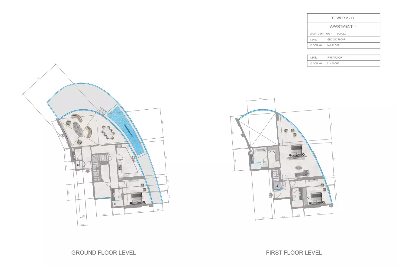 Orchid Towers Phase 1 - Type 4-Tower C Floor Plan