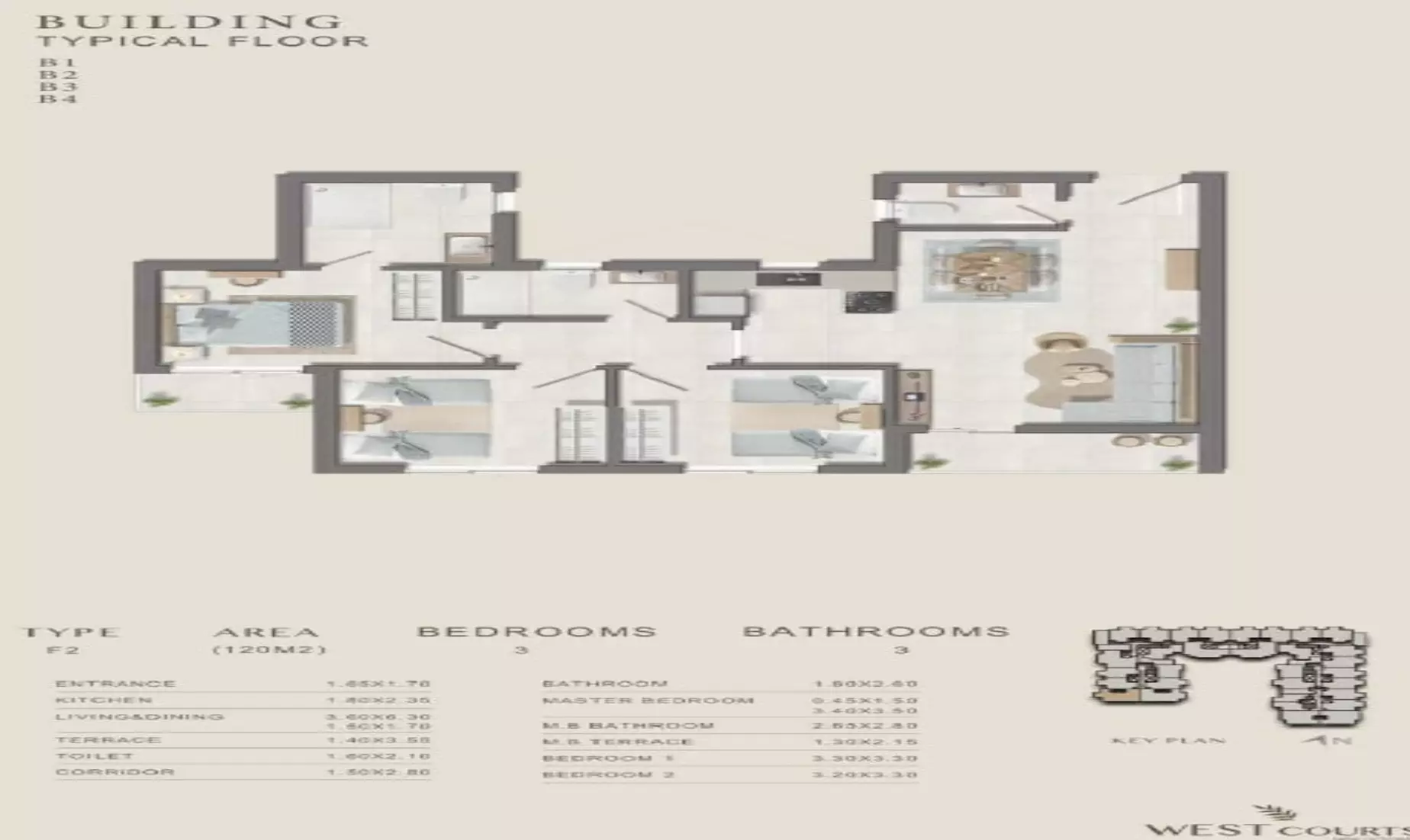 صورة مخطط ارضية الوحدة