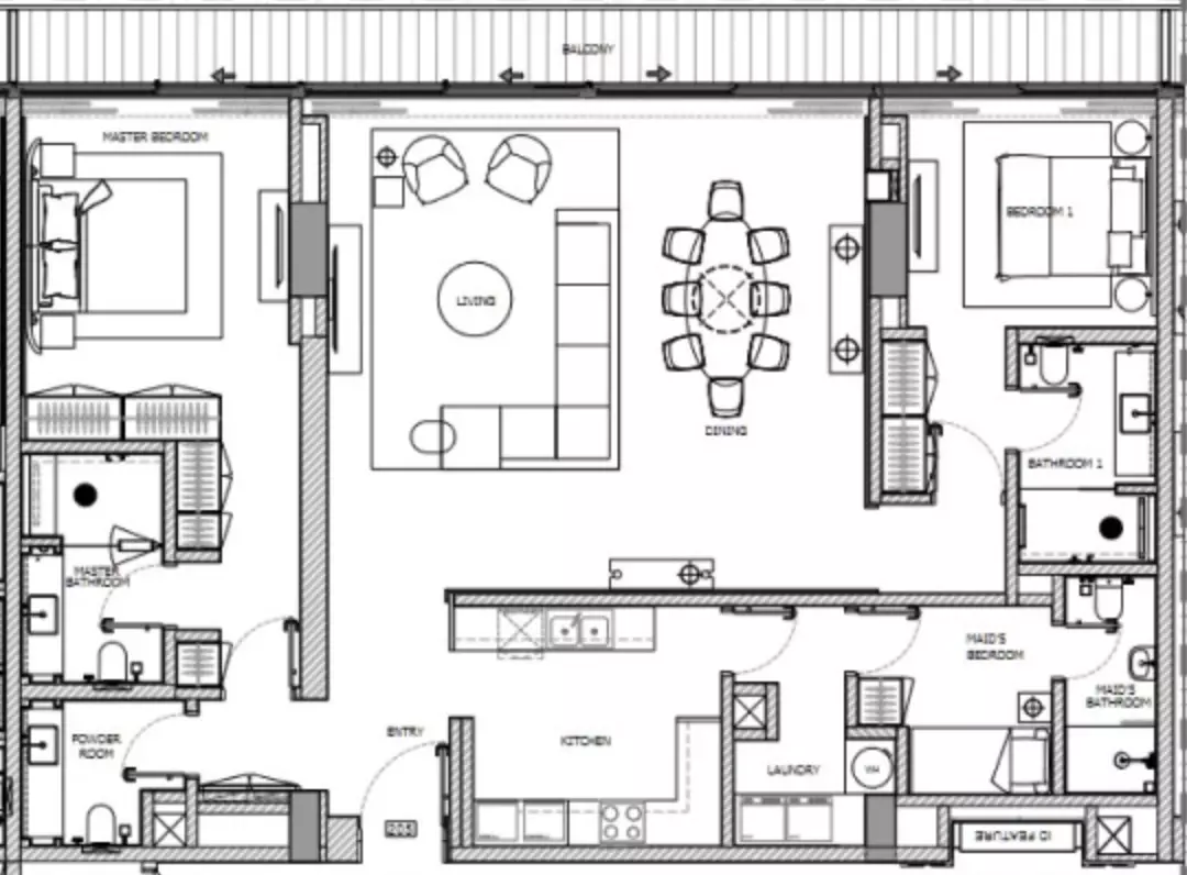 Unit floor plan image
