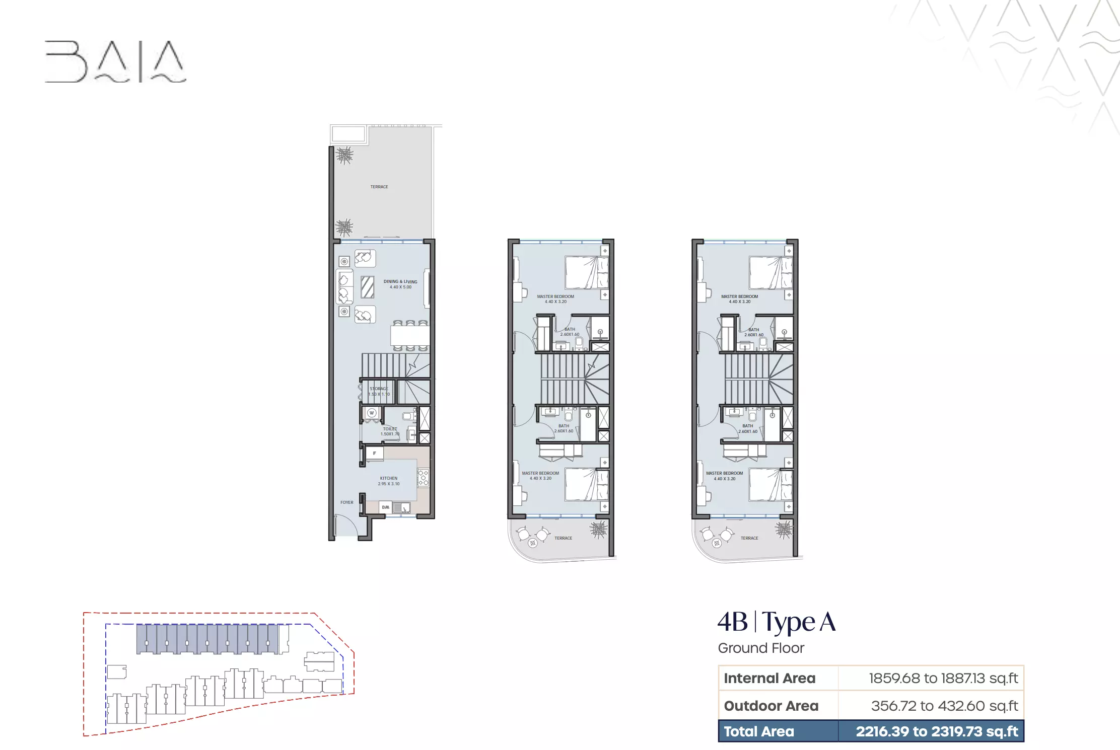 صورة مخطط ارضية الوحدة