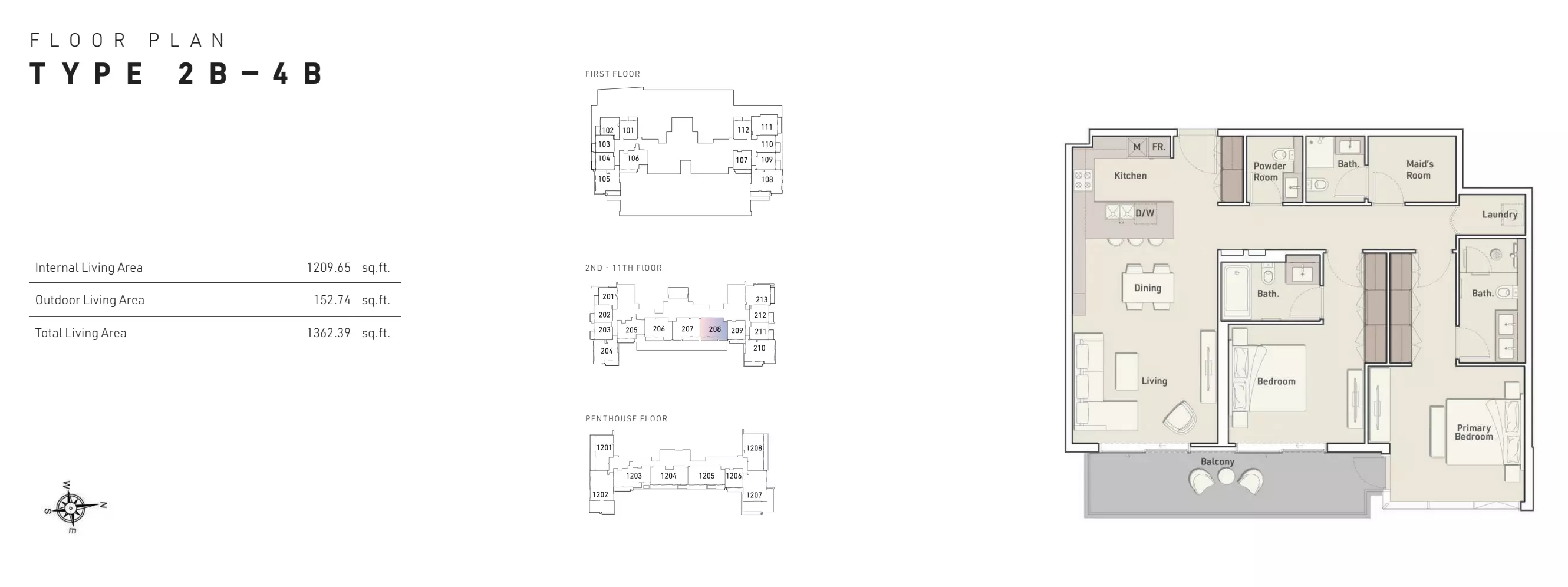 Unit floor plan image