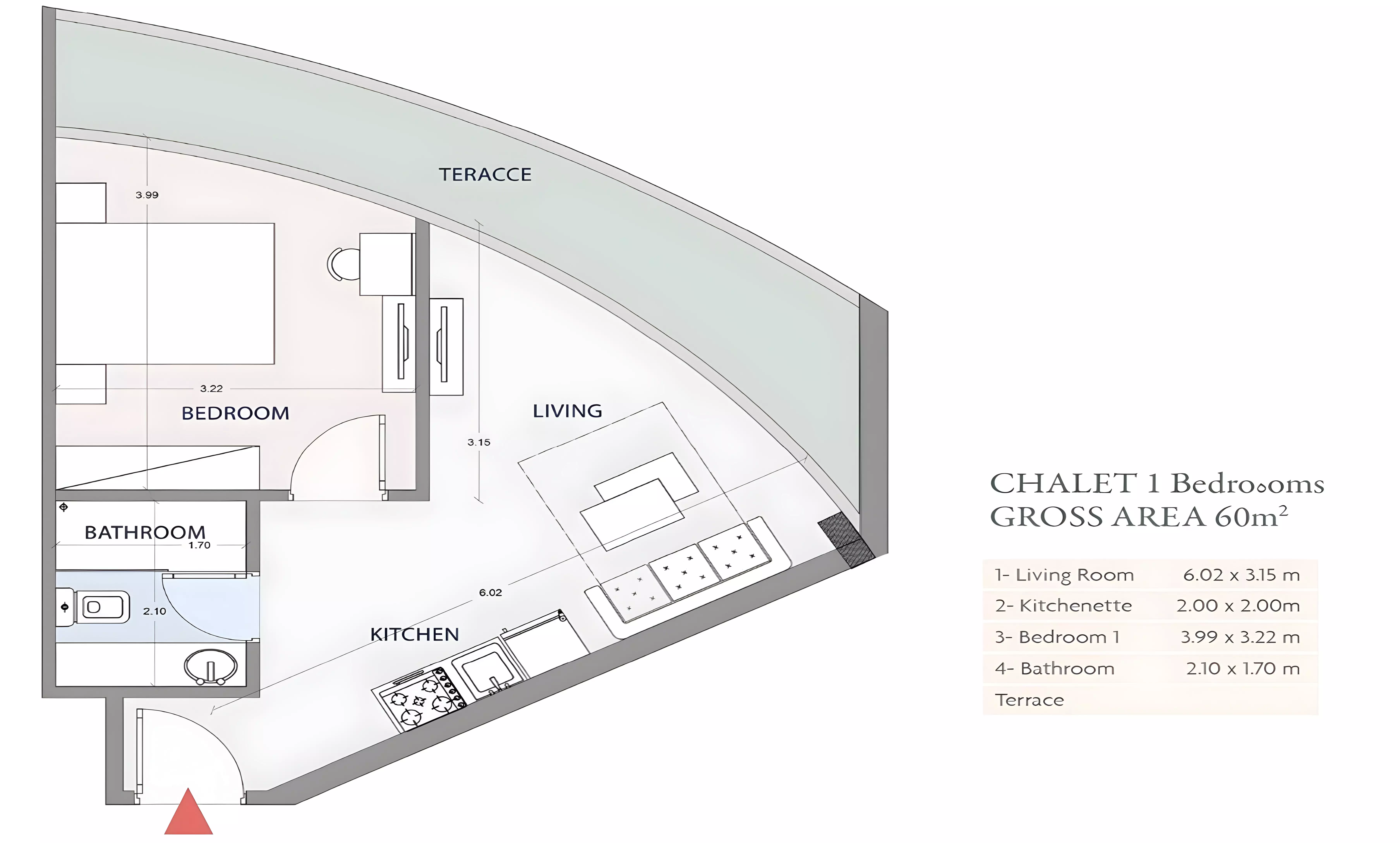 Unit floor plan image