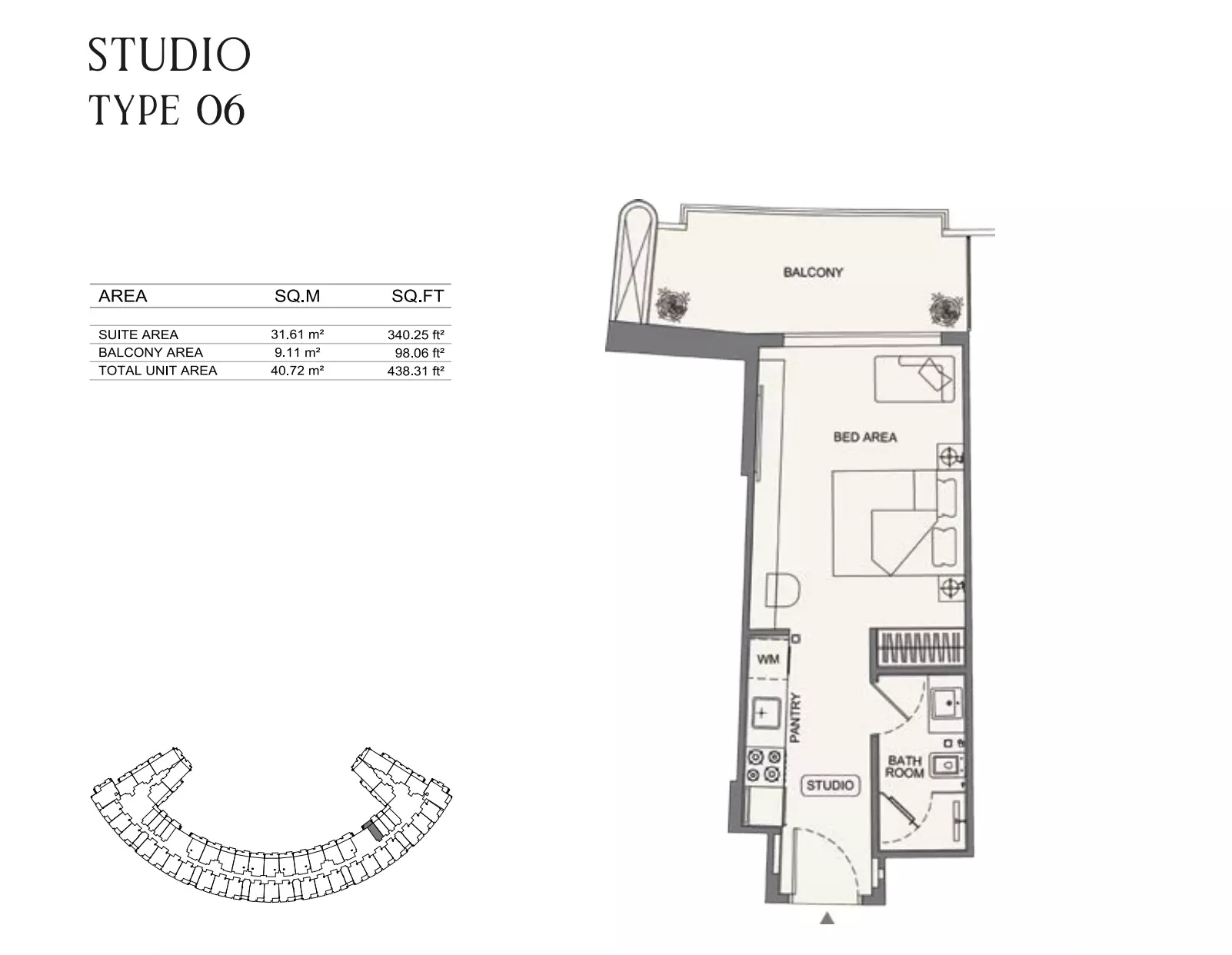 Unit floor plan image
