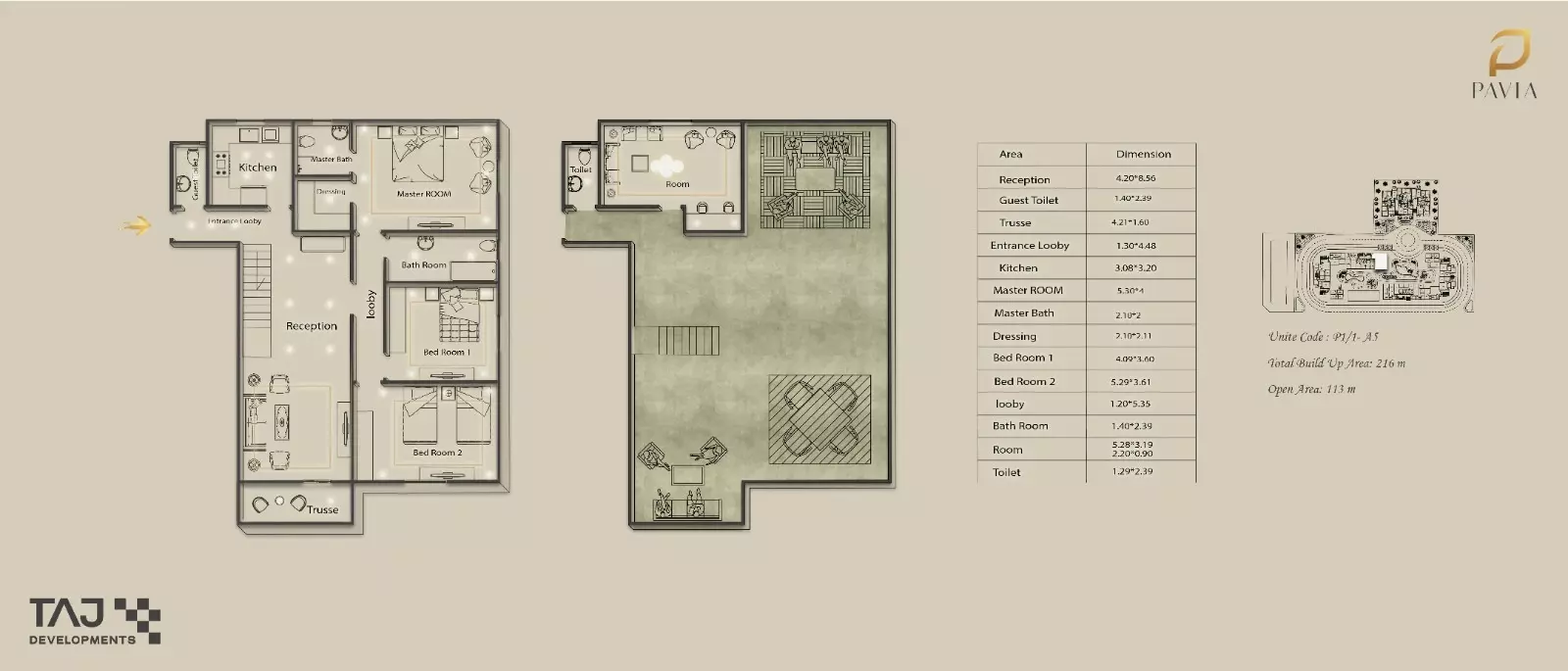 Unit floor plan image