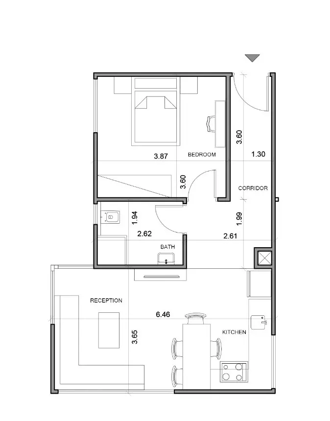 Unit floor plan image