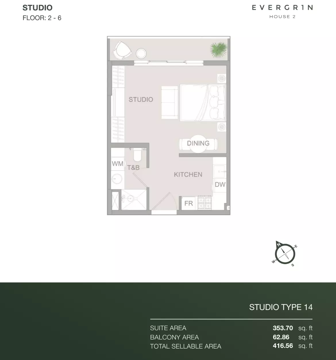Unit floor plan image