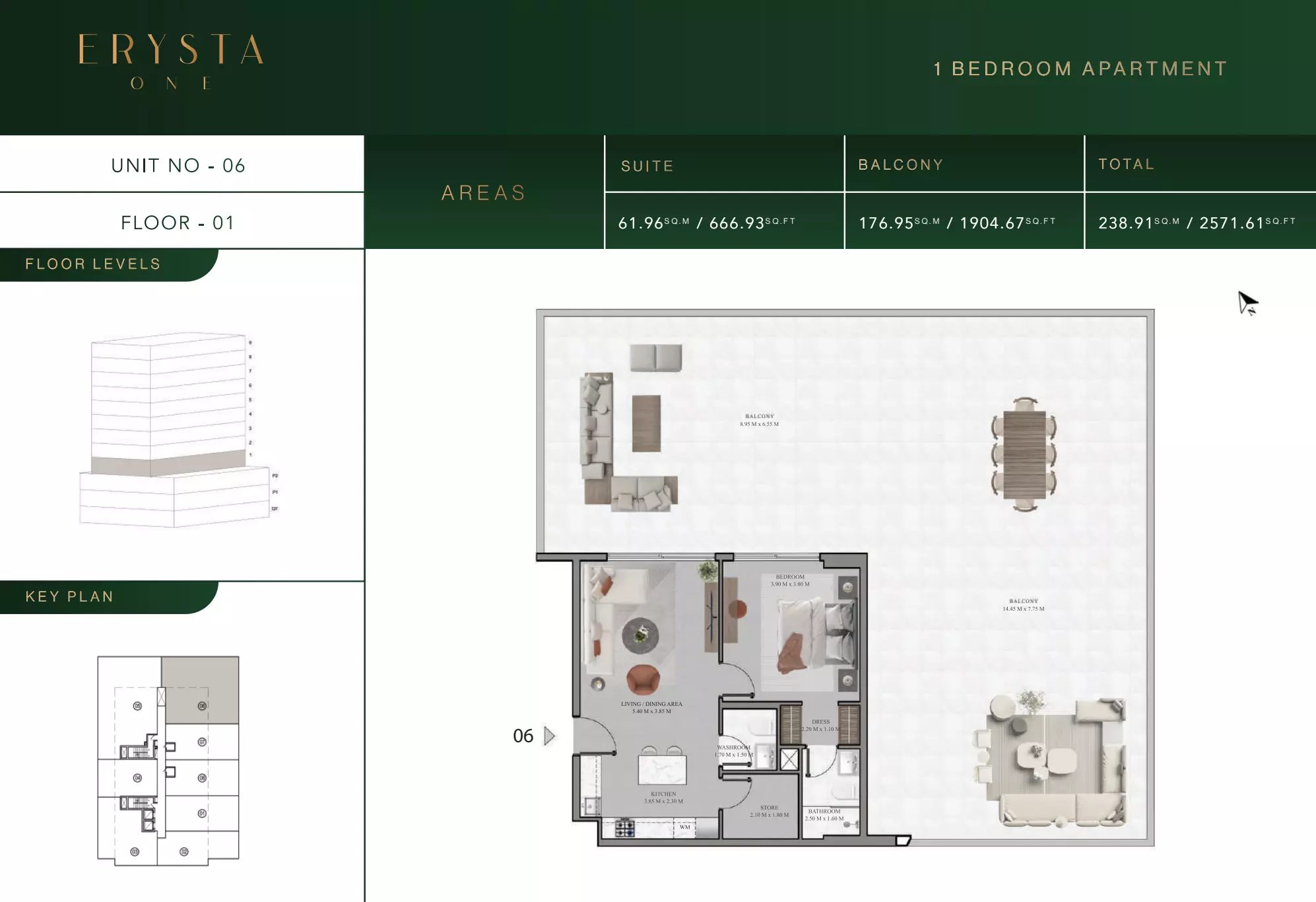 Unit floor plan image