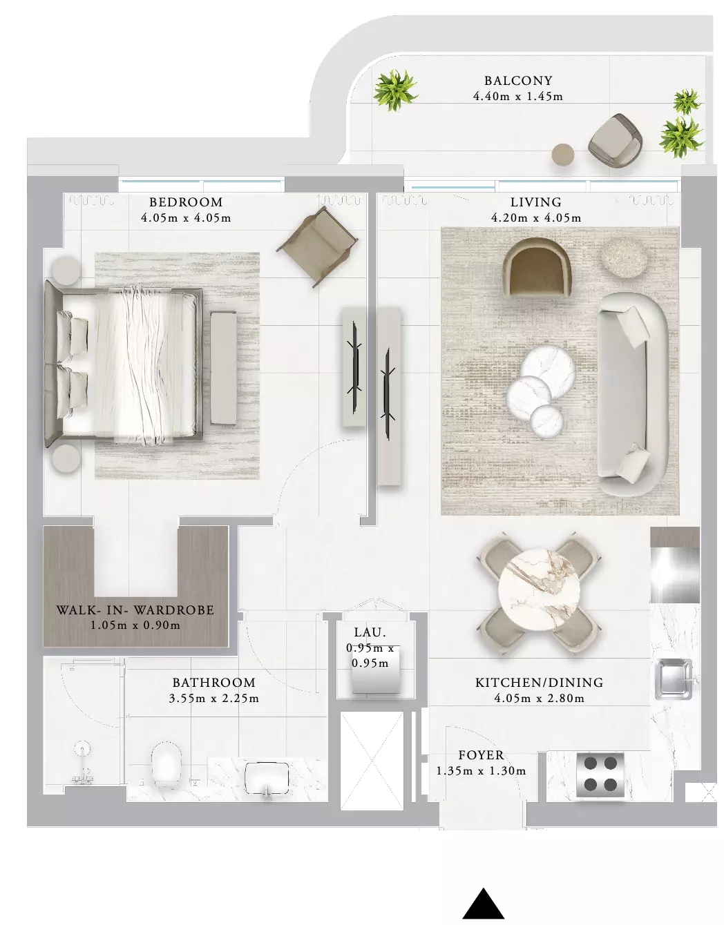 Ocean Star B2 - Type1A, 1 bed