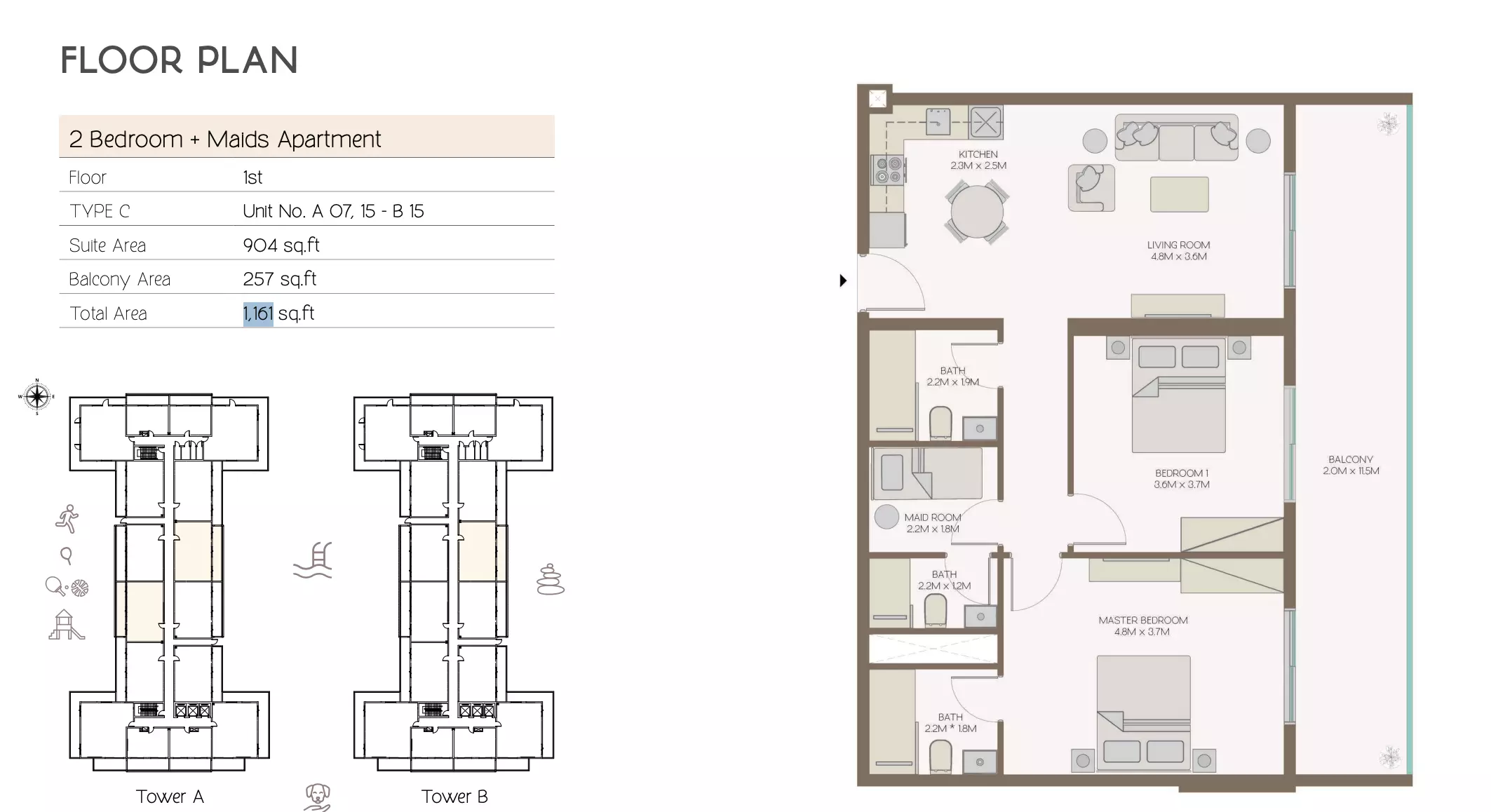 Unit floor plan image