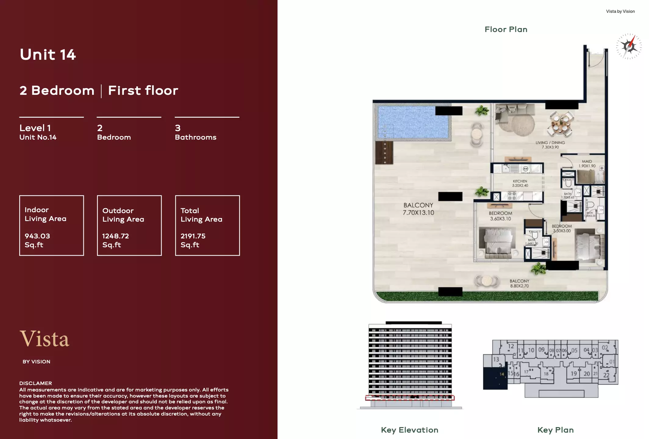 Unit floor plan image