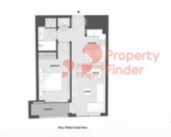 15 Northside Tower B Unit 208, Second Floor, 1 bed