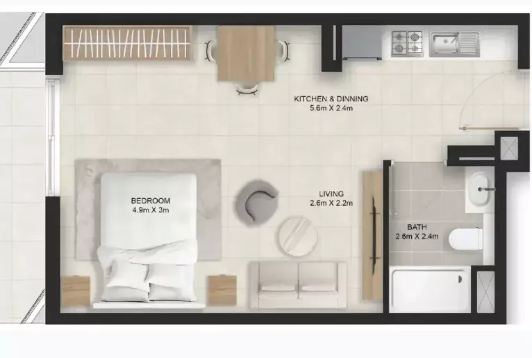 Unit floor plan image