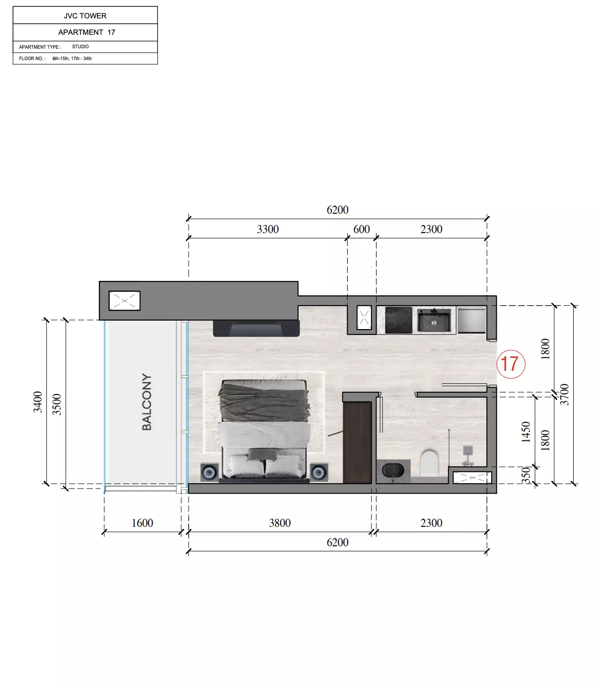 Unit floor plan image