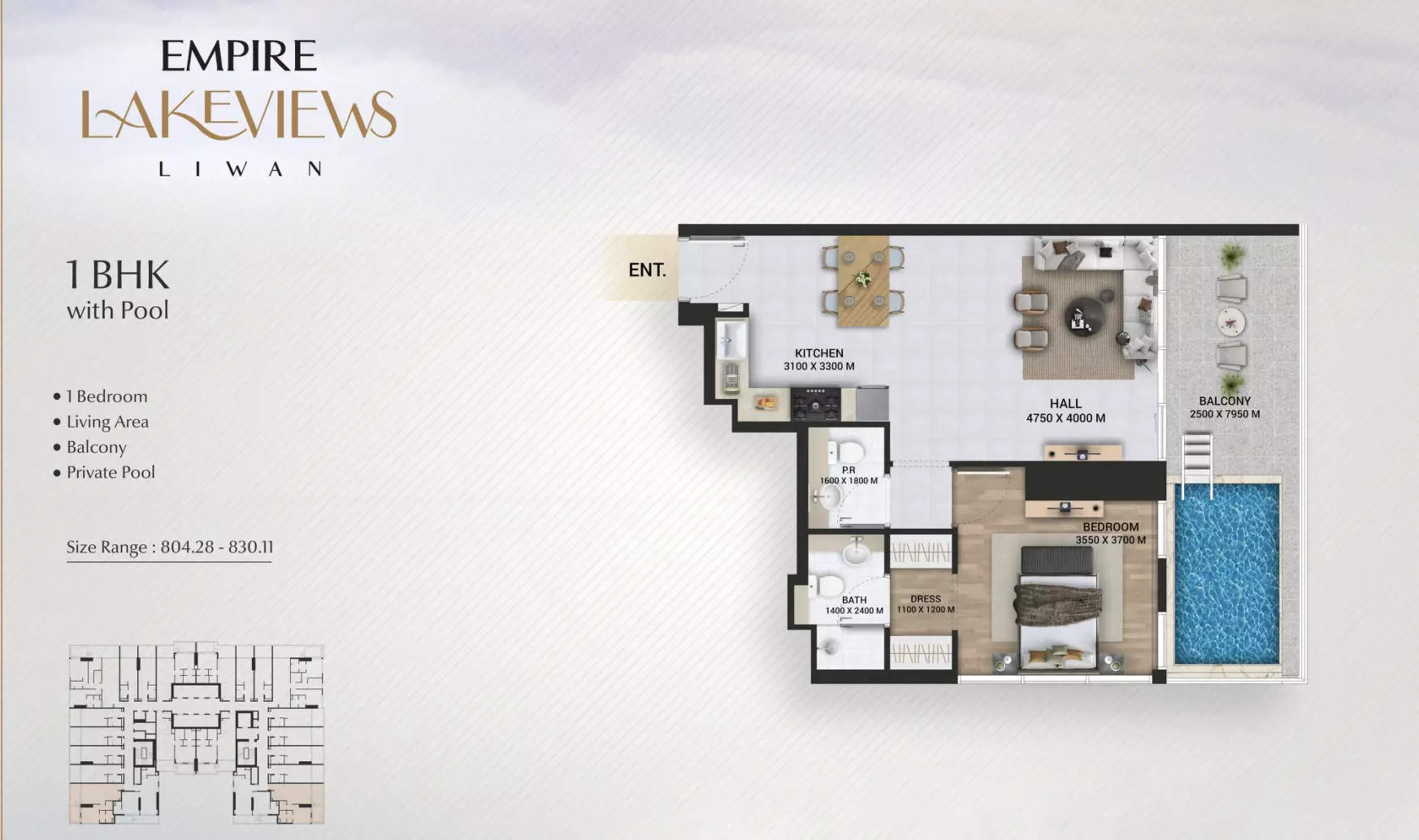 Unit floor plan image