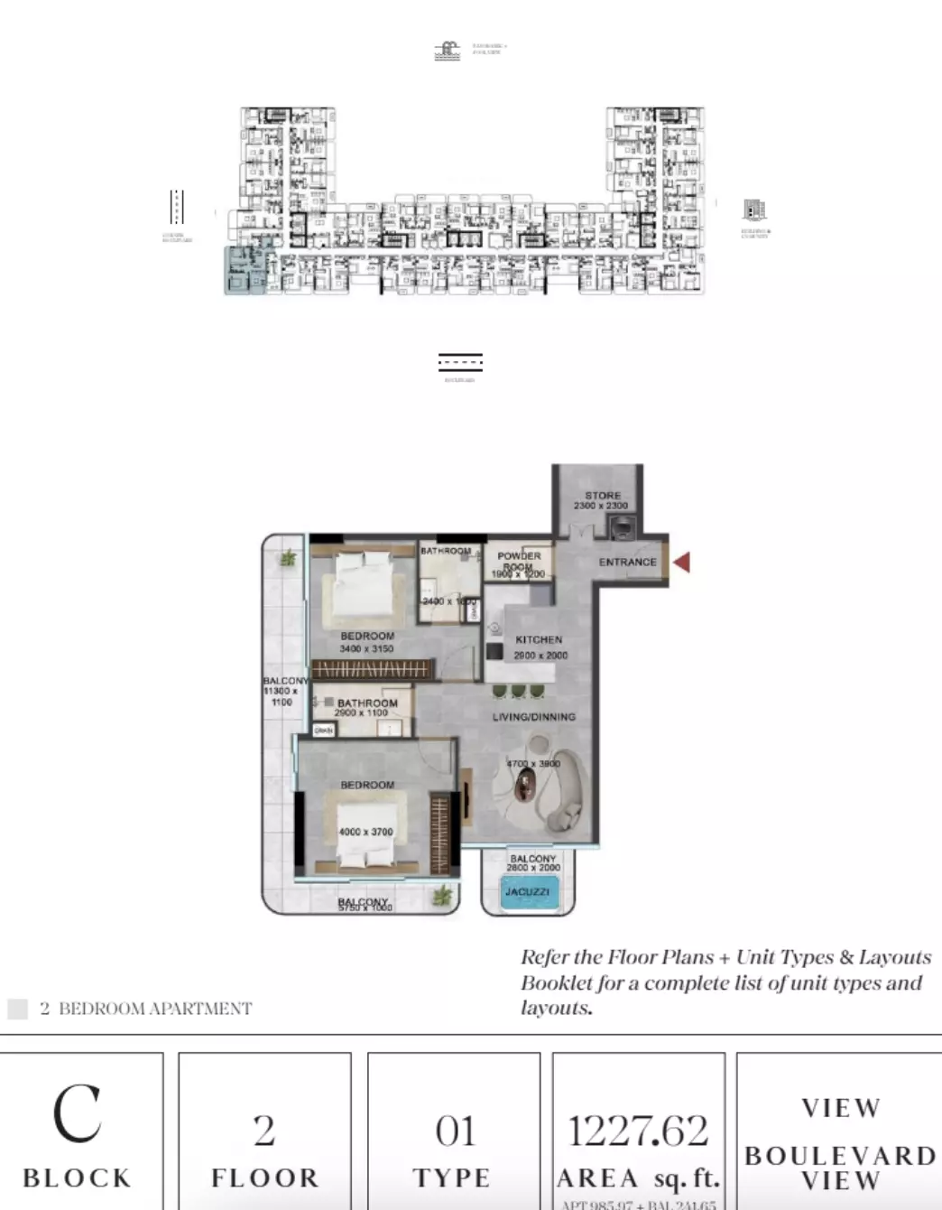 Unit floor plan image