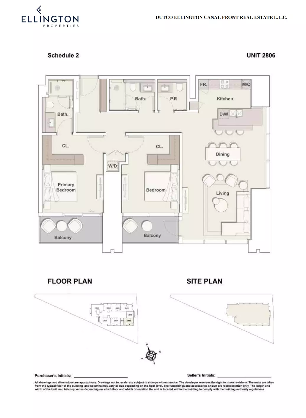 Unit floor plan image