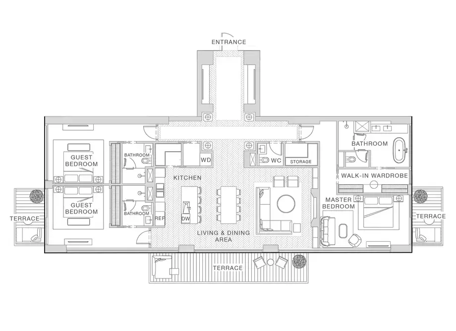 Unit floor plan image