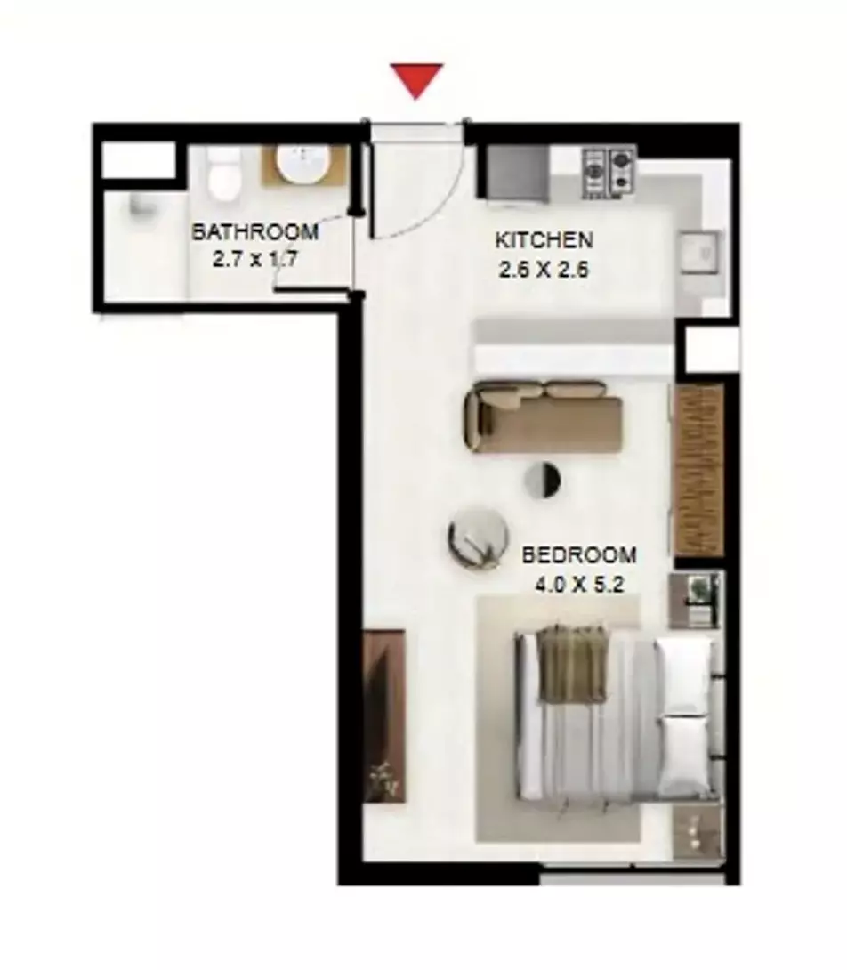 Unit floor plan image