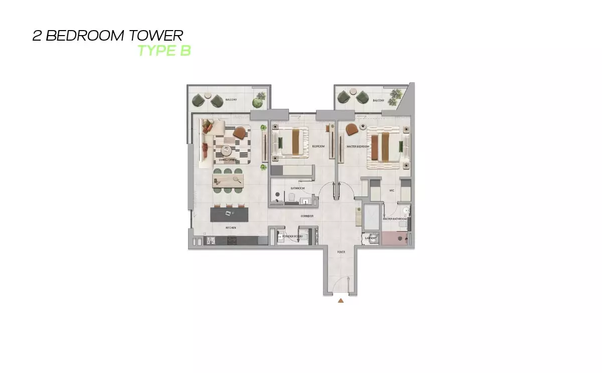 Unit floor plan image