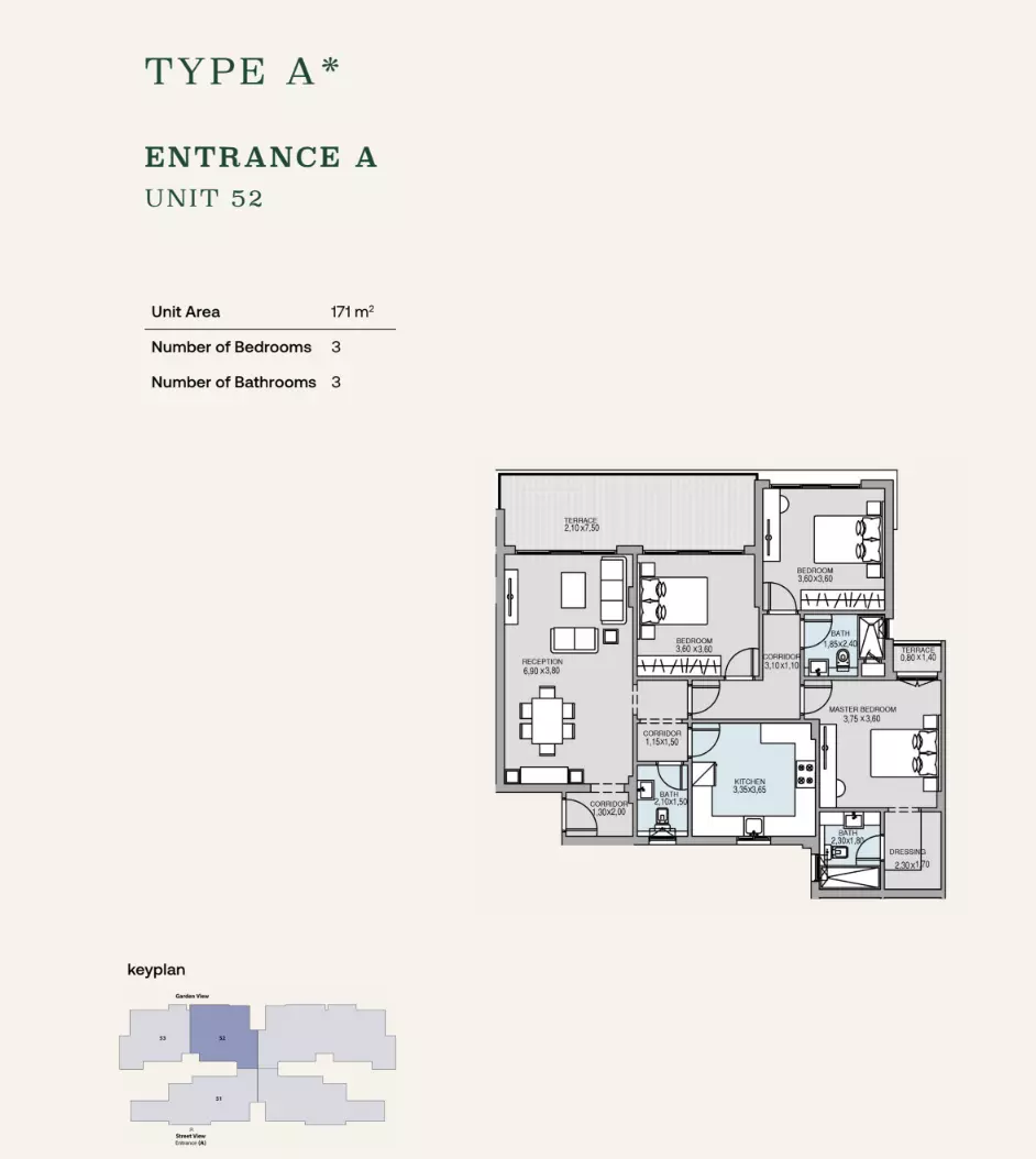 Unit floor plan image