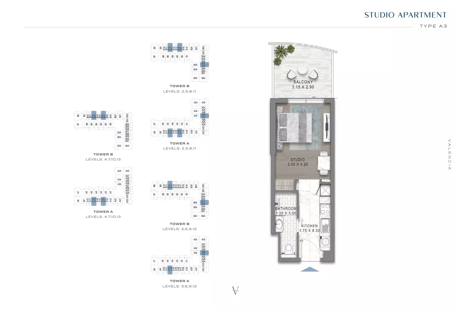 Unit floor plan image
