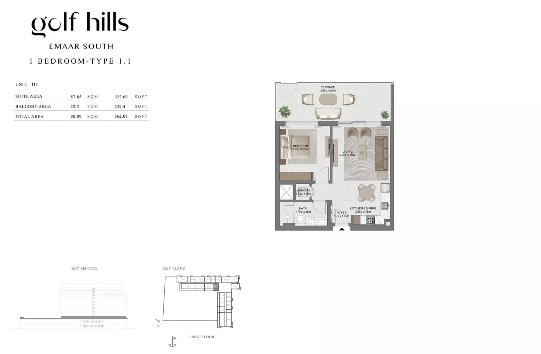 Unit floor plan image