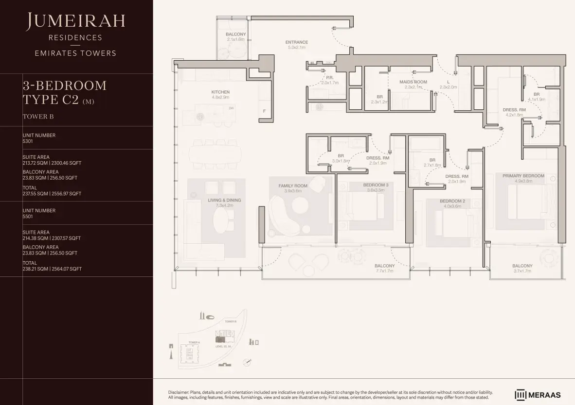 Unit floor plan image