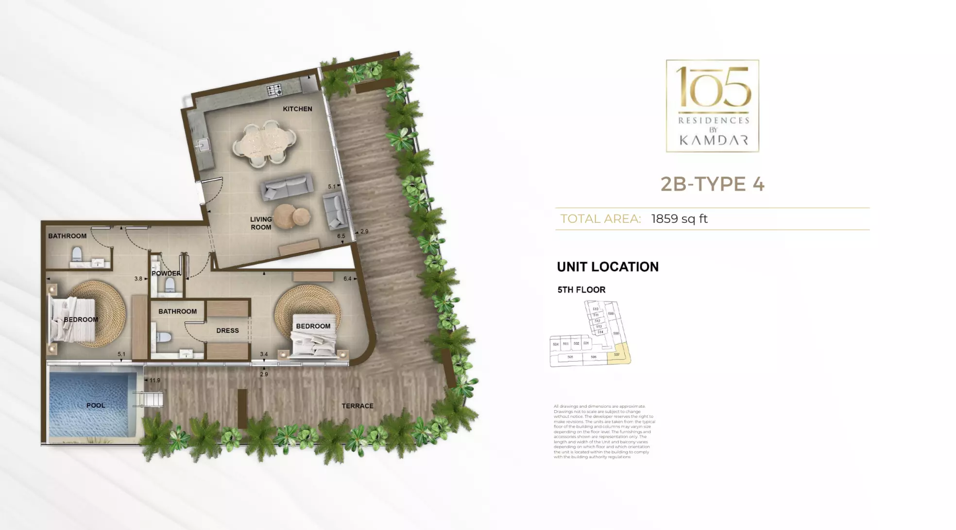 Unit floor plan image