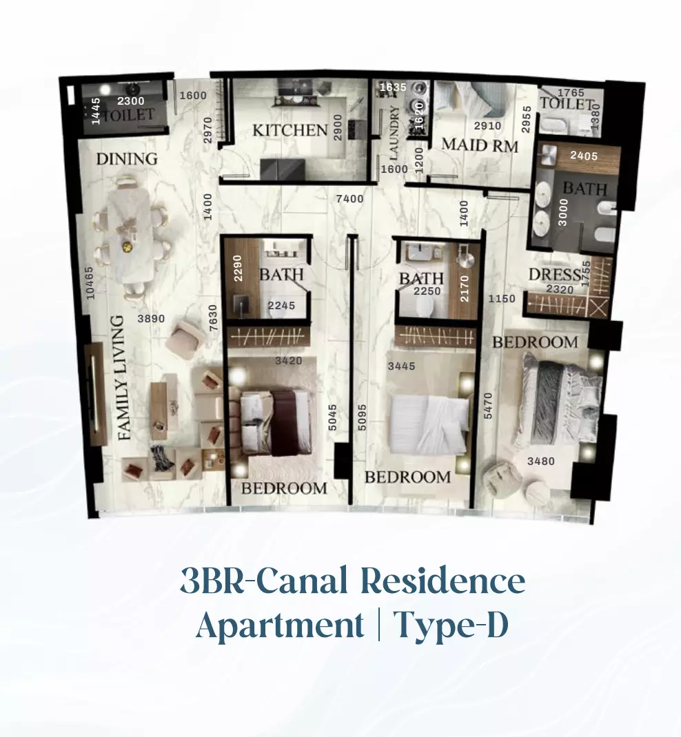 صورة مخطط ارضية الوحدة