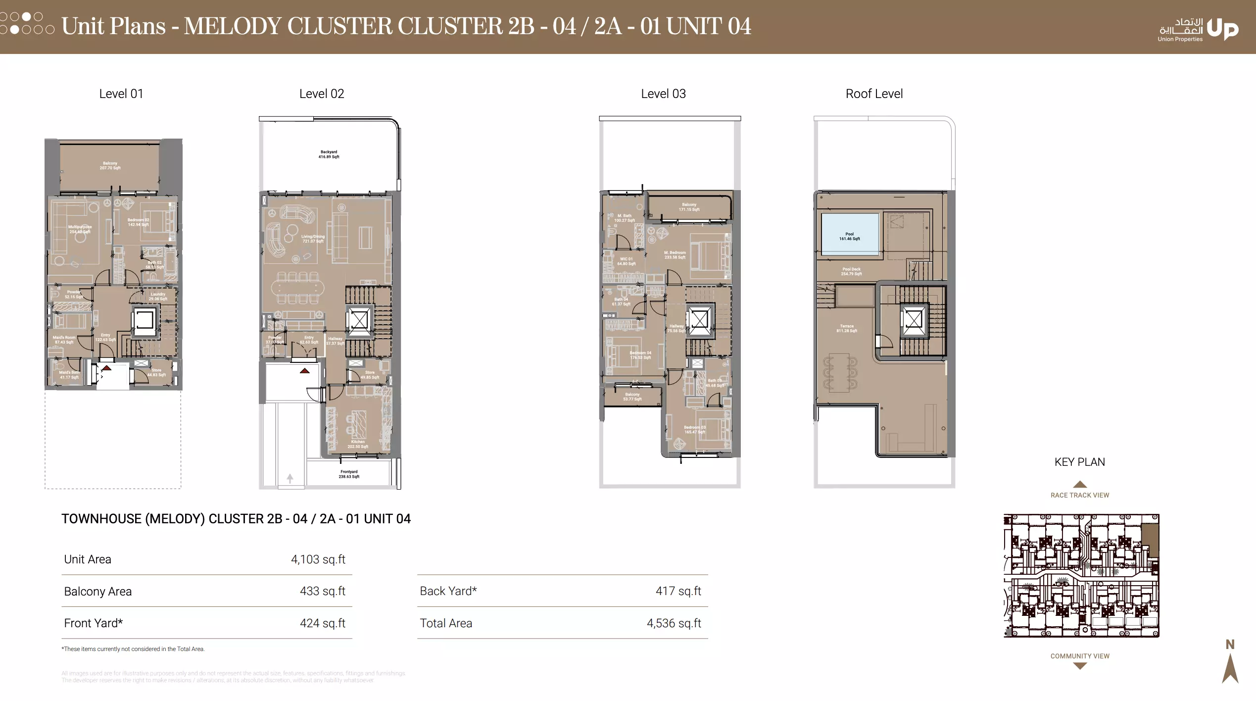 صورة مخطط ارضية الوحدة