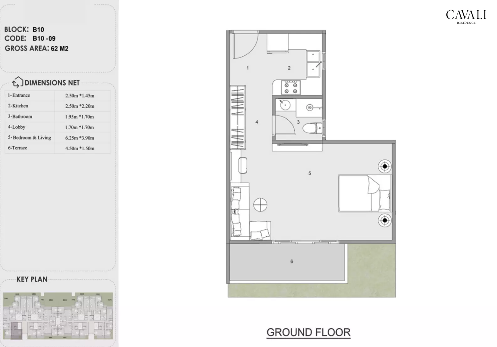 Unit floor plan image