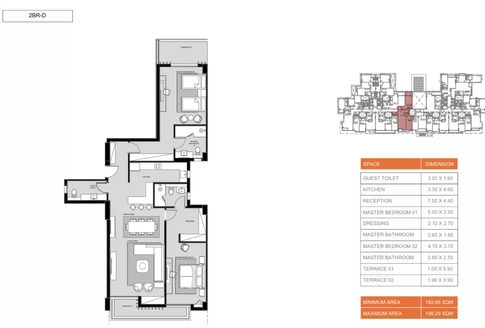 Unit floor plan image