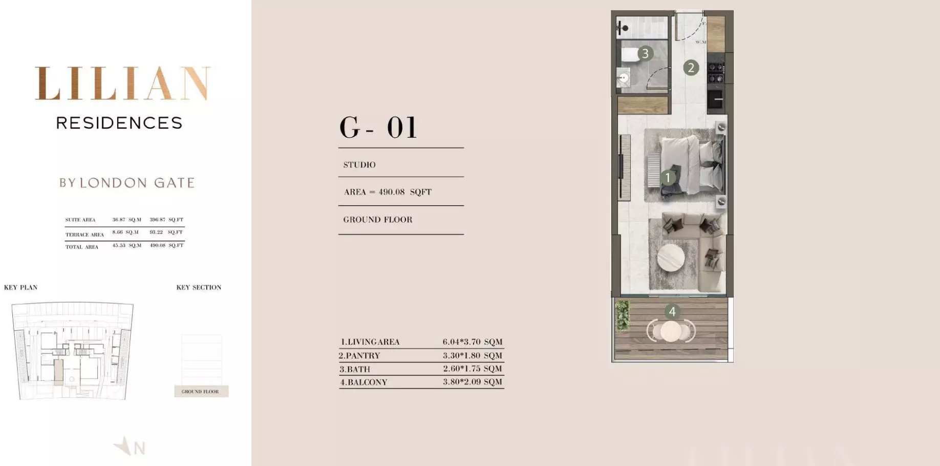 Unit floor plan image