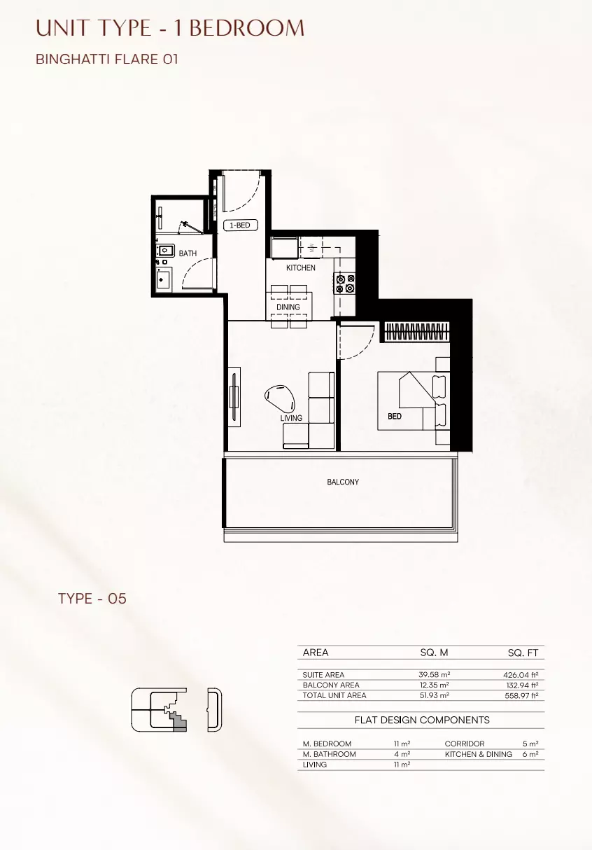Unit floor plan image