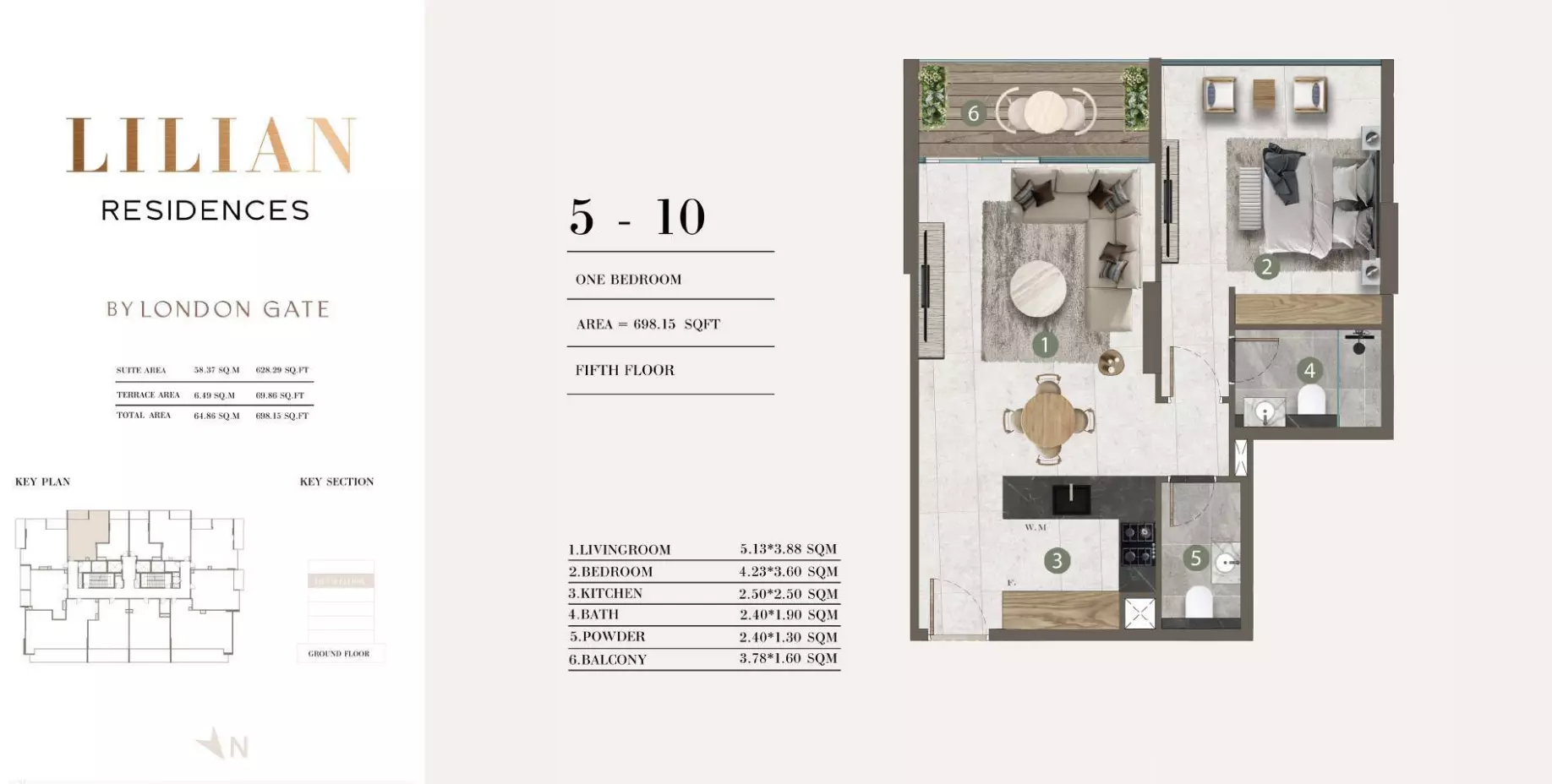 Unit floor plan image