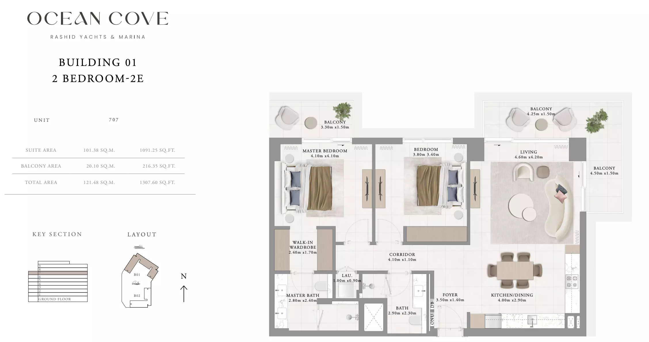 Unit floor plan image