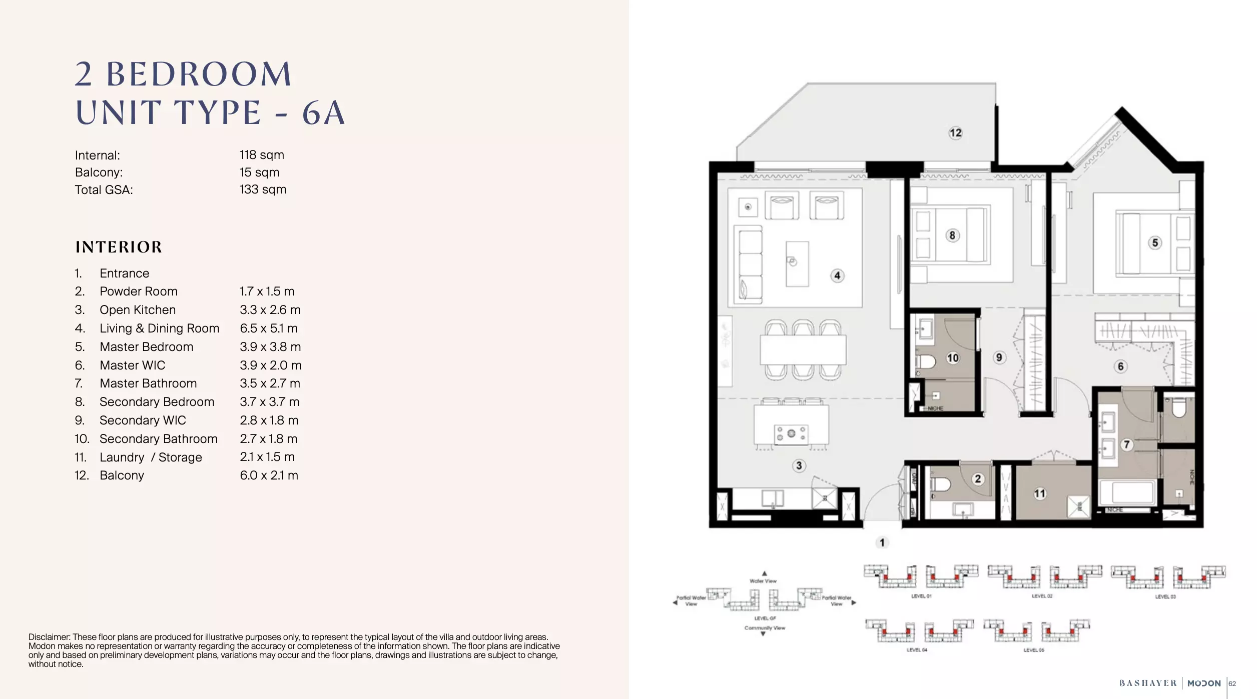 Unit floor plan image