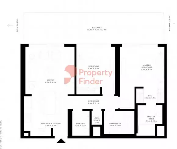 Grand Bleu Tower Unit 06 - Level 20-26, 2 beds