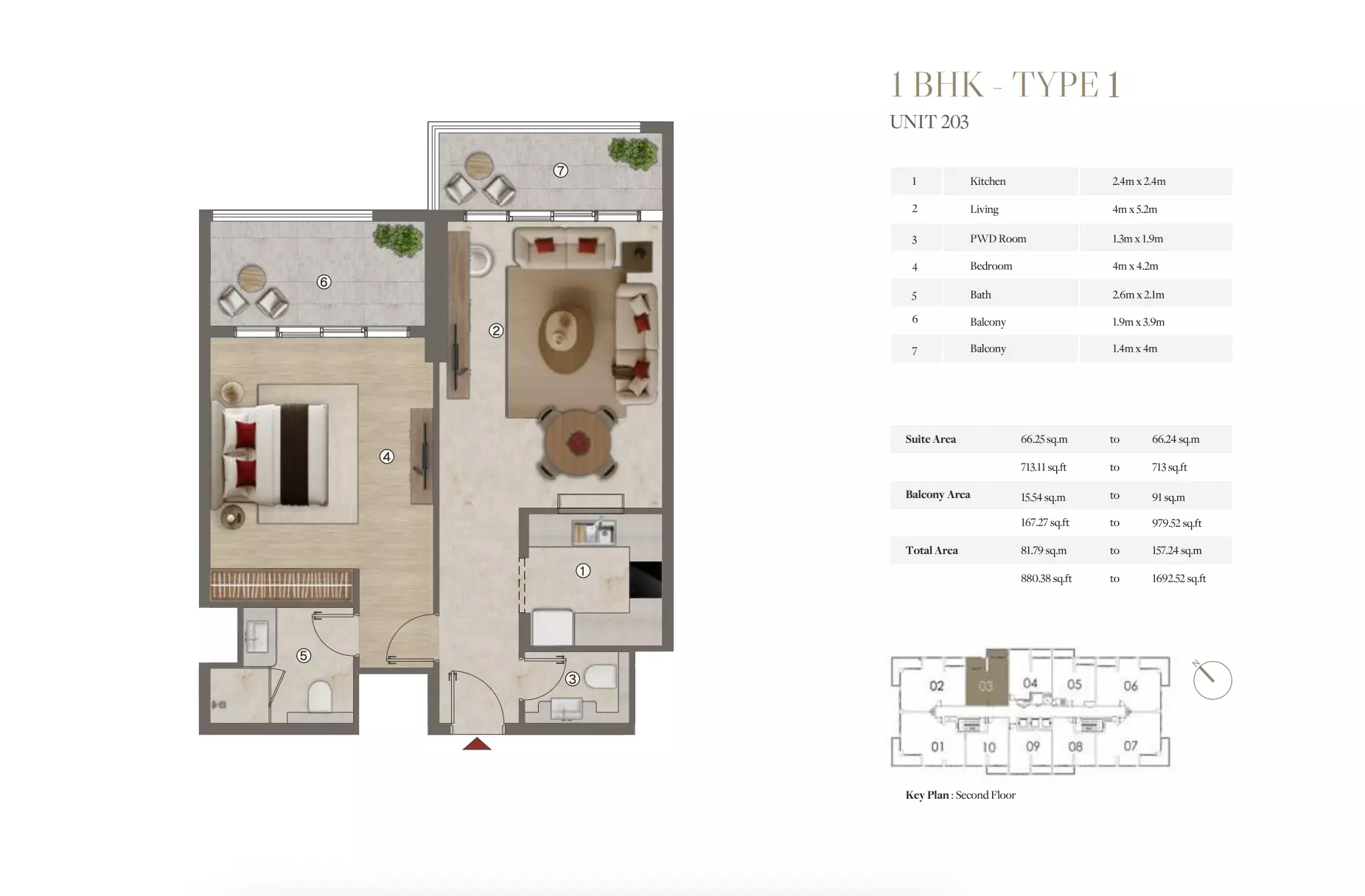 Unit floor plan image