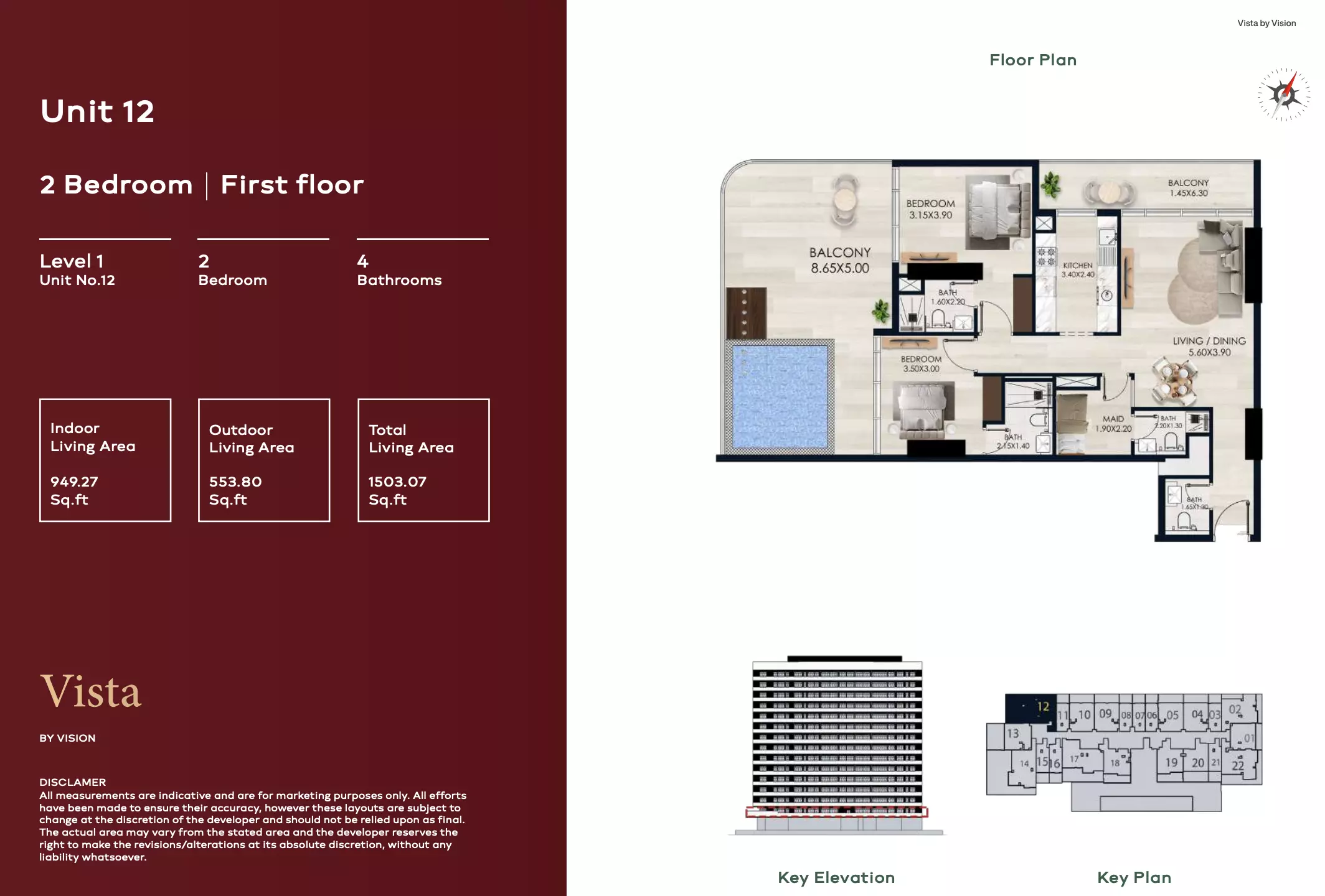 Unit floor plan image