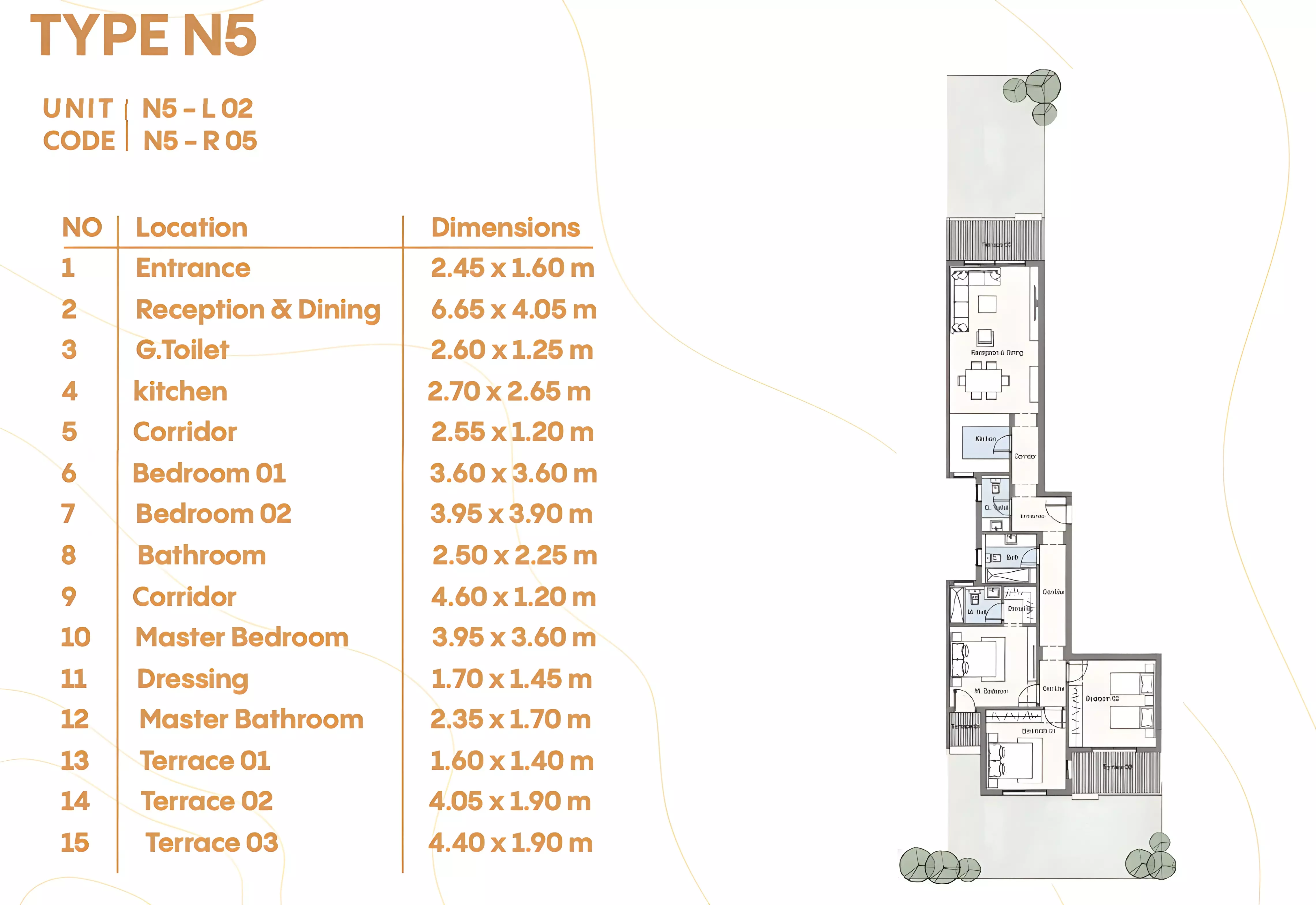 Unit floor plan image