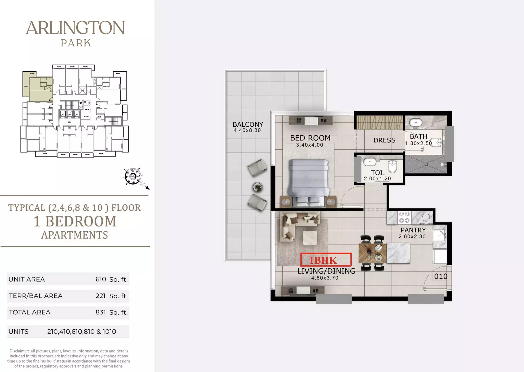 Unit floor plan image