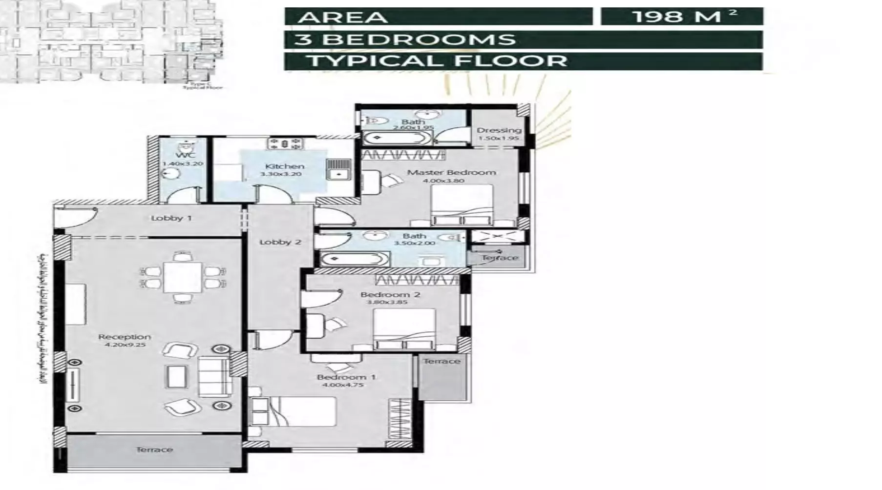 Unit floor plan image