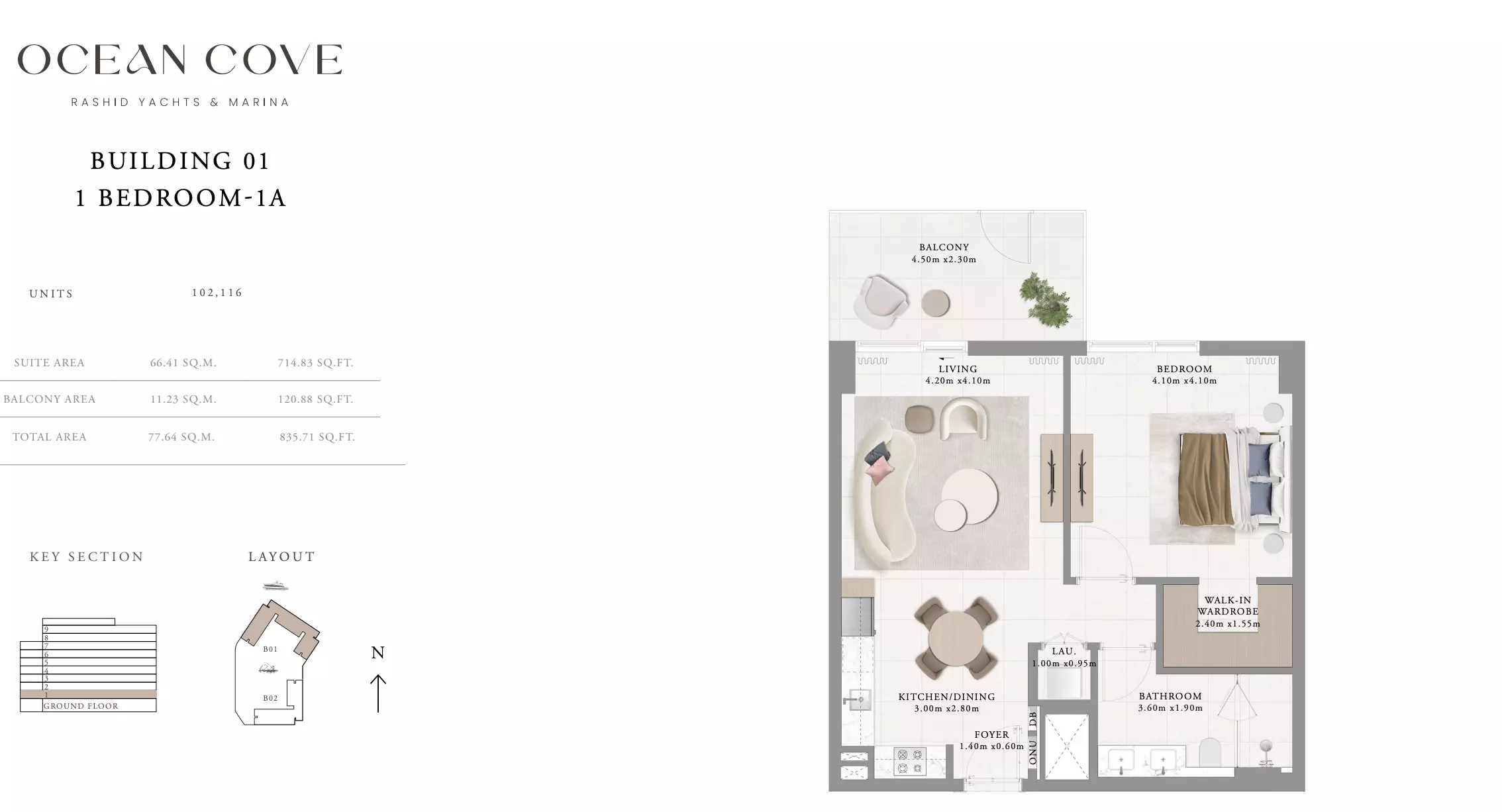 Unit floor plan image