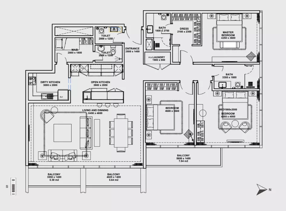 Unit floor plan image