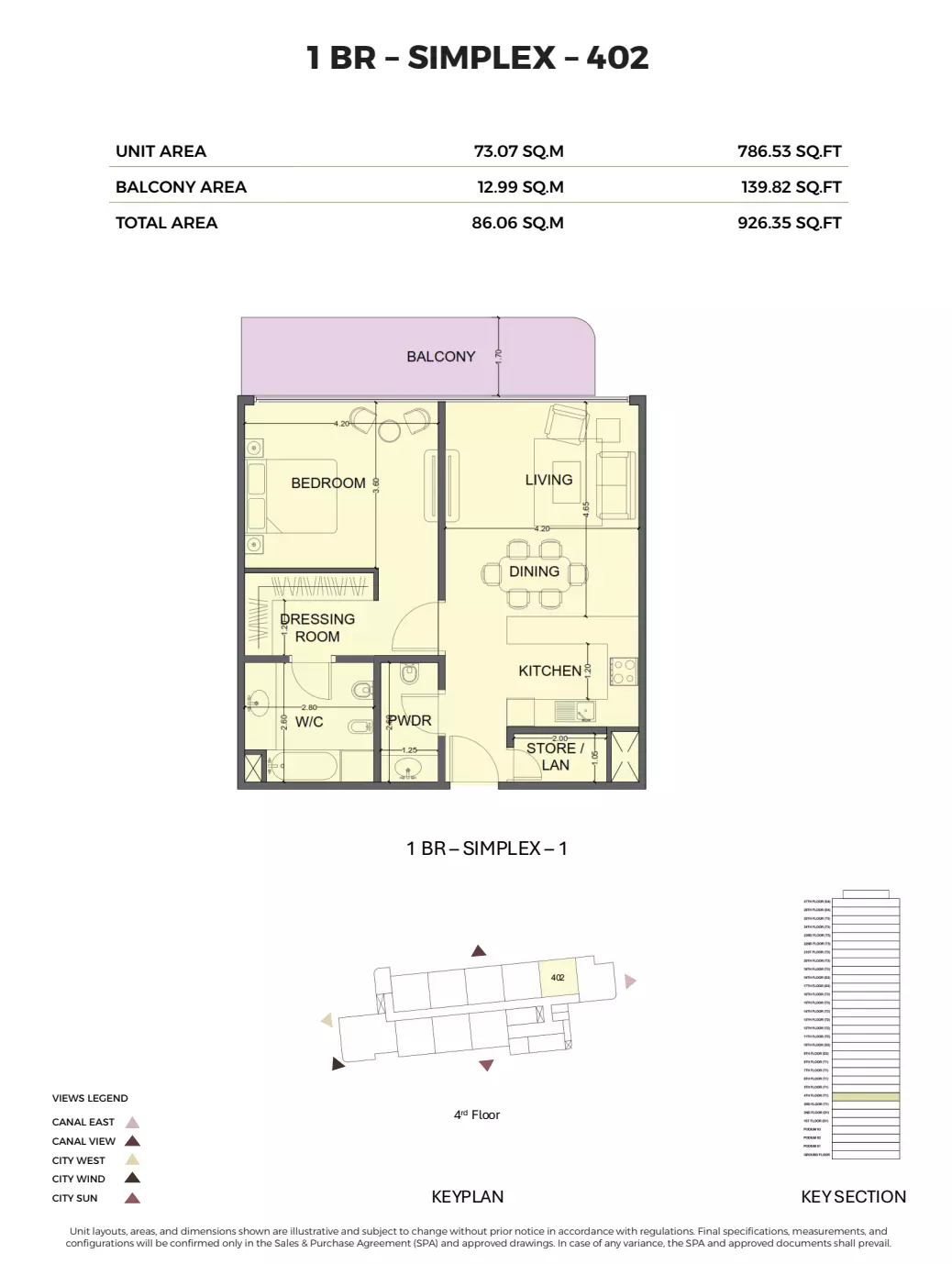 Unit floor plan image